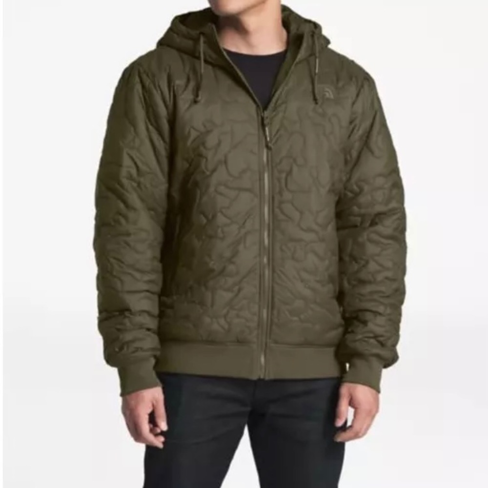 THE NORTH FACE ALPHABET CITY HOODIE NEW TAUPE GREEN JACKET NF0A3JQH Size M